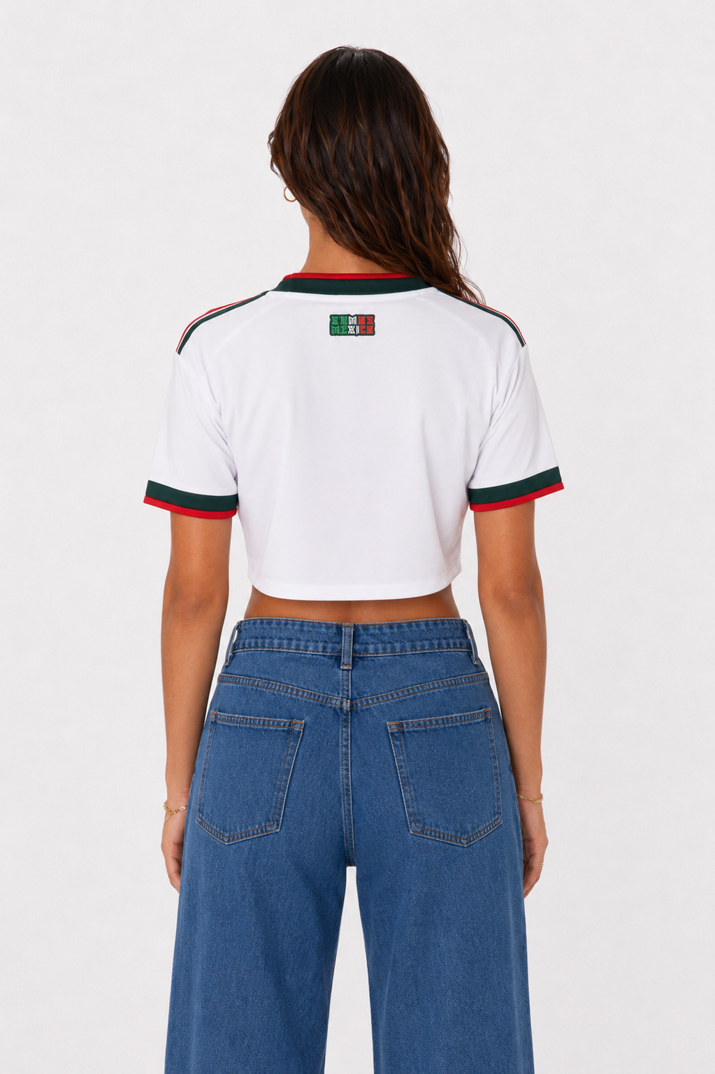 Mexico Women's Cropped Jersey (Away)