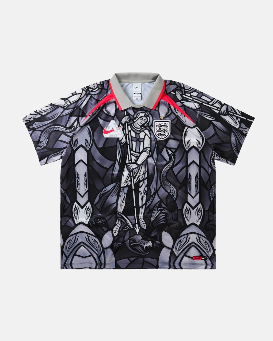 2026 England Streetwear Football Shirt (Gray)