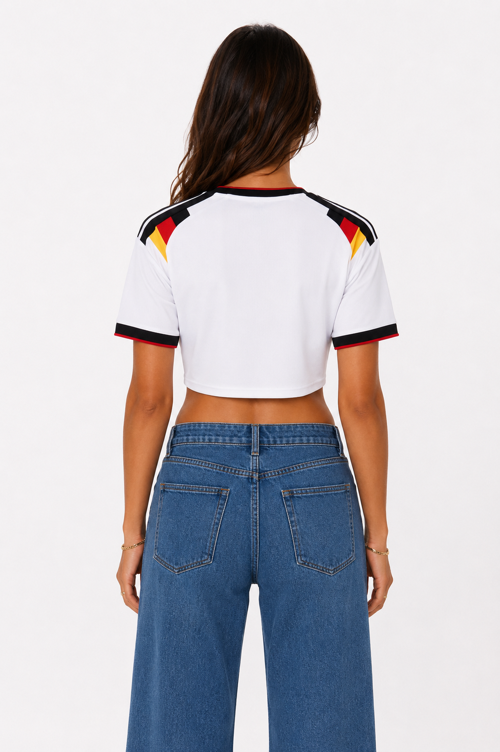 Germany Women's Cropped Jersey (Home)
