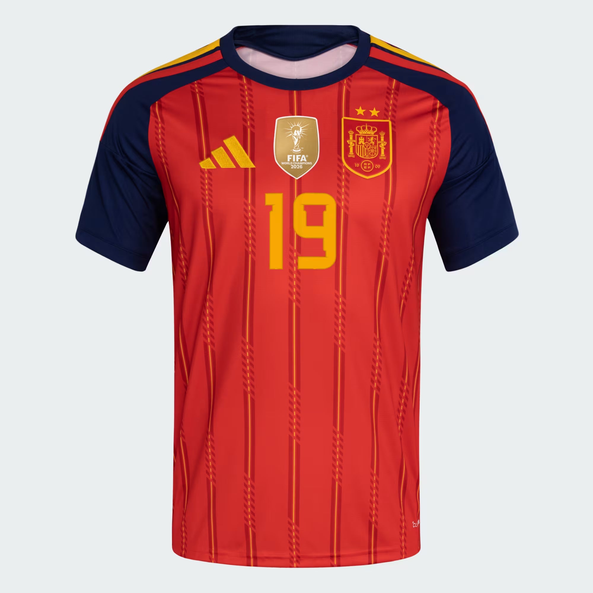 2026 Spain Home Champions Kit (2 Stars)